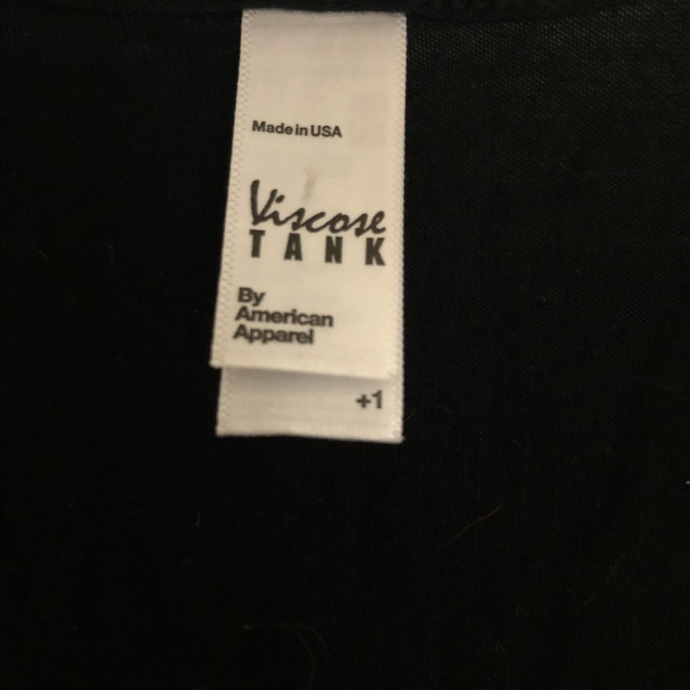 American apparel viscose tank top